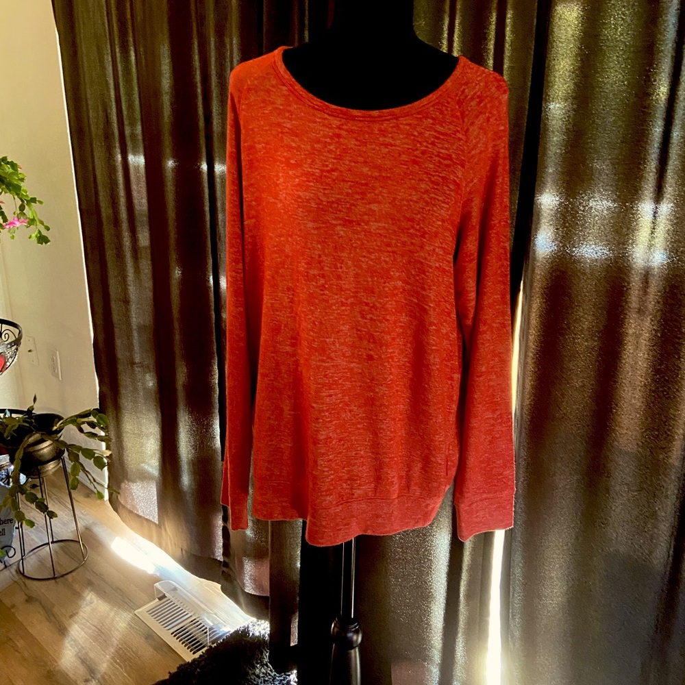 Women’s red sweater